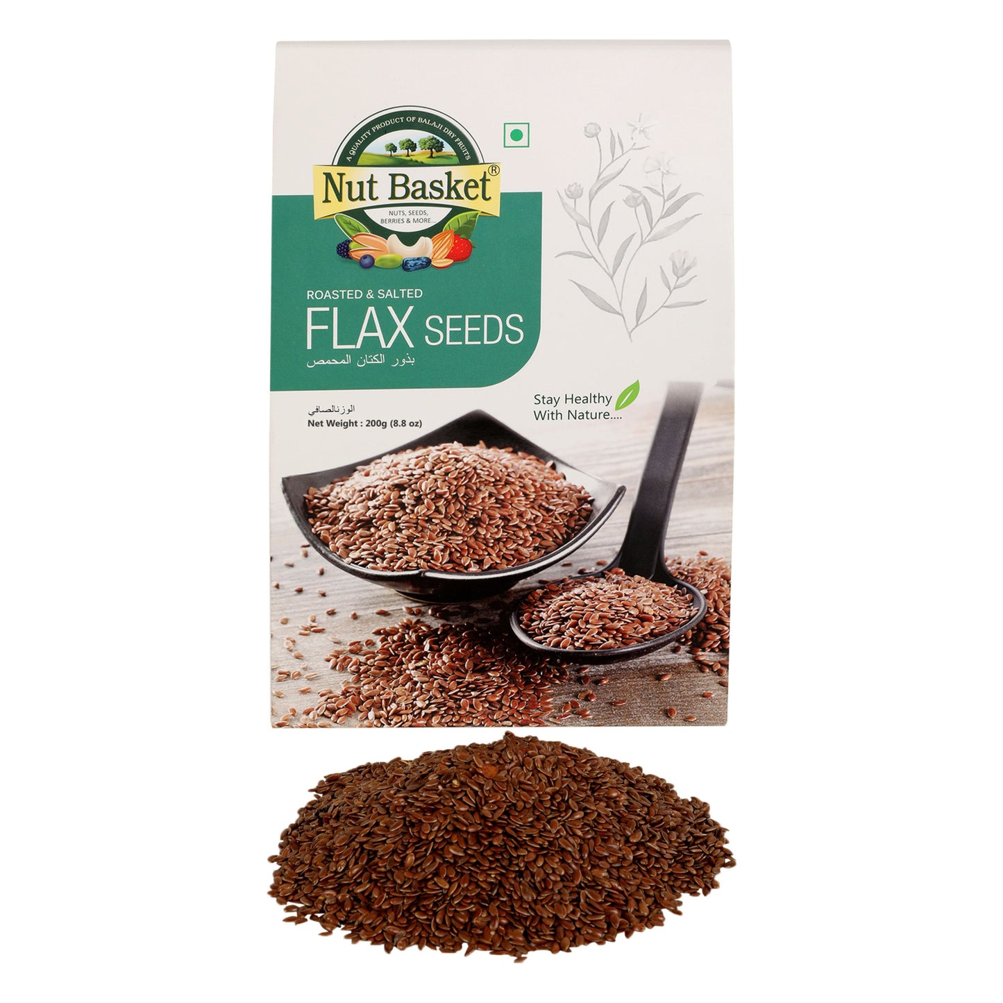 Nut Basket Flax Seeds 200g