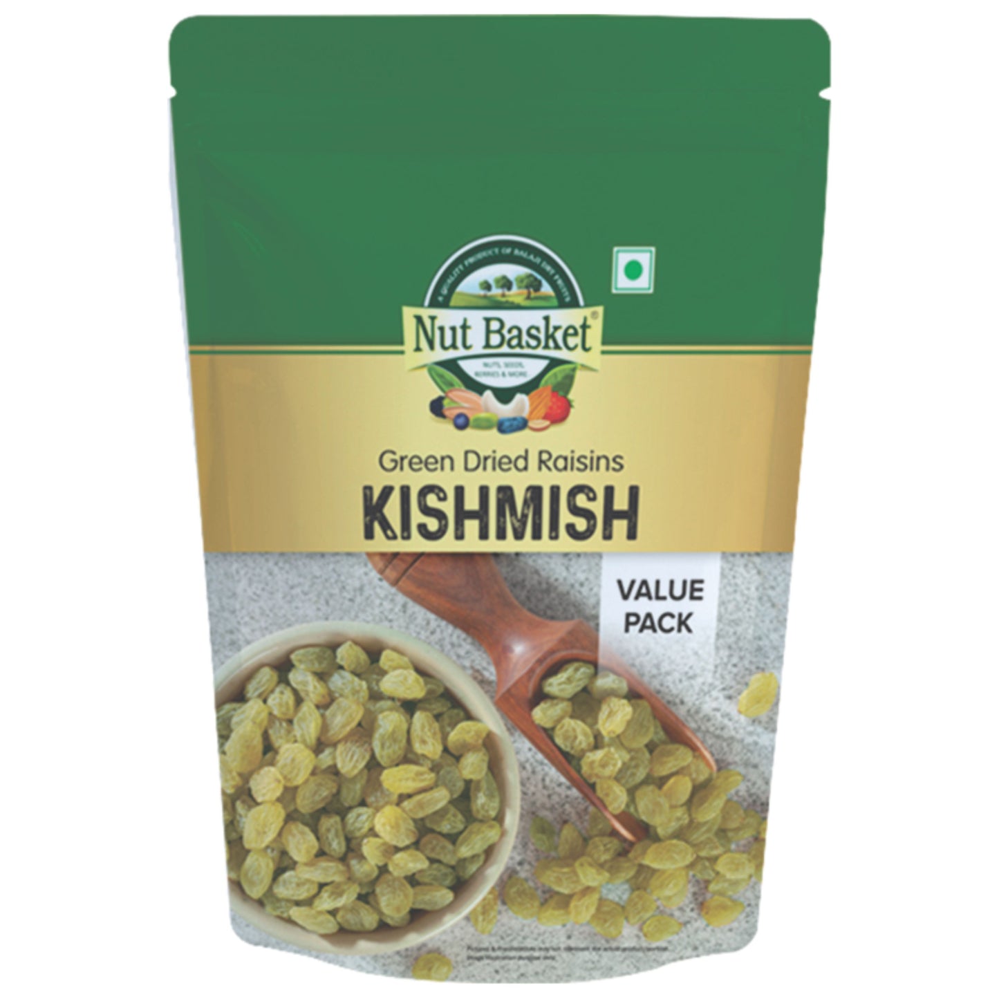 Nut Basket KISHMISH (Raisins) Value Pack 250g